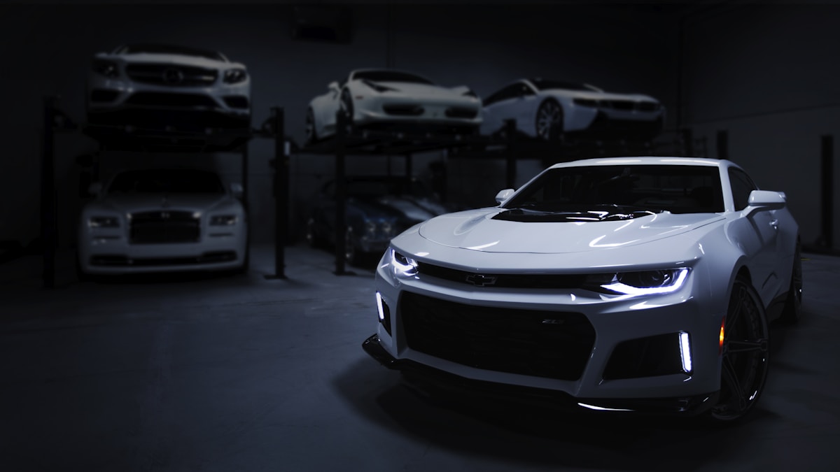 Иллюстрация: Стальные рамы для автосалонов и автомоек